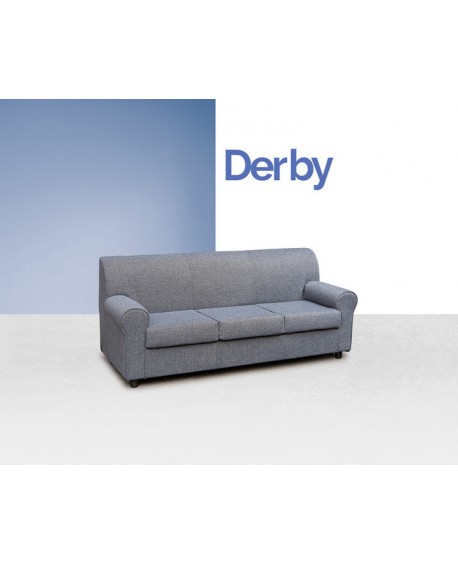 SOFA 3 PLACES COUNTRY FABRIC DIFFERENT COLOR QUALITY 'ITALIAN