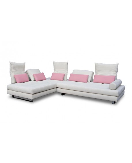 SOFA 3 PLACES COUNTRY FABRIC DIFFERENT COLOR QUALITY 'ITALIAN