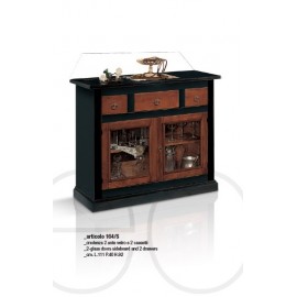 Armario 2 PUERTAS 3 cajones SOLID Lacado MADERA