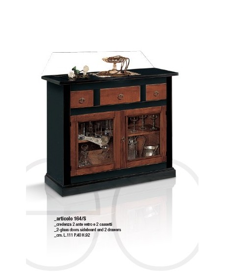 Küchenschrank 2 DOORS 3 DRAWERS MASSIVHOLZ HOLZ LACKIERTE