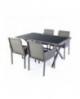 Tavolo FIORENZA 4 poltrone