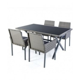 Tavolo FIORENZA 4 poltrone