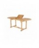 LINEA LEGNO GARDEN - Tavolo ovale estensibile