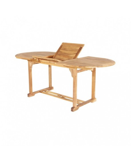 LINEA LEGNO GARDEN - Tavolo ovale estensibile