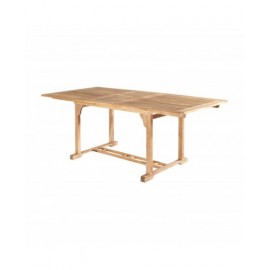 LINEA LEGNO GARDEN - Tavolo rettangolare estensibile