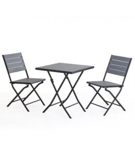 Set ELETTRA pieghevole colore GRIGIO