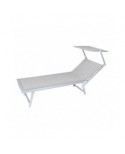 Lettino RIMINI GRIGIO MELANGE