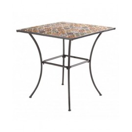 MOSAICO FLOWER Tavolo quadrato