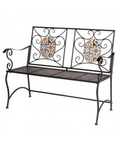 MOSAICO FLOWER Panchina