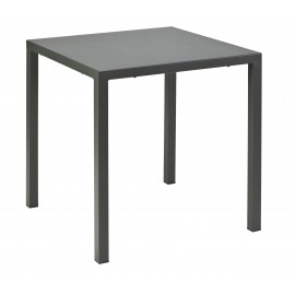 Tavolo in metallo autolivellante colore  ANTRACITE   L.80 P.80 H.75