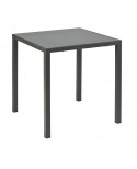 Tavolo in metallo autolivellante colore  ANTRACITE   L.80 P.80 H.75