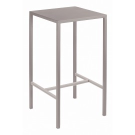 Sgabello in metallo colore  FANGO   L.32 P.32 H.78