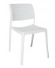 Sedia Polipropilene colore bianco L.47 H.84 P.54 HS.47