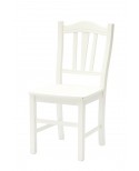 Sedia con fondino legno, laccato Bianco   L.46 H.95 P.50 HS.47,5