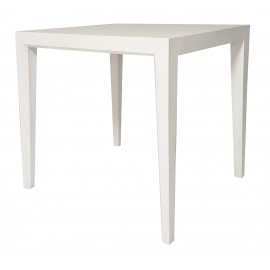 Tavolo in frassino Bianco  L.77 H.78 P.85 FISSO