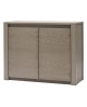 Credenza in Frassino due porte colore  CENERE                           L.112 H.88 P.44