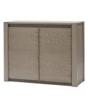 Credenza in Frassino due porte colore  CENERE                           L.112 H.88 P.44