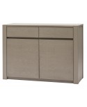 Credenza in Frassino due porte due cassetti colore  CENERE                           L.126 H.90 P.48
