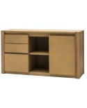 Credenza in Frassino una porta tre cassetti colore  MIELE                           L.152 H.82 P.48