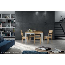 Tavolo in frassino  L.120 P.85 H.80 (aperto L.200 P.85)