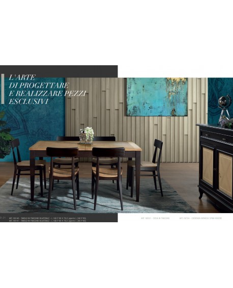 Tavolo in frassino  L.160 P.90