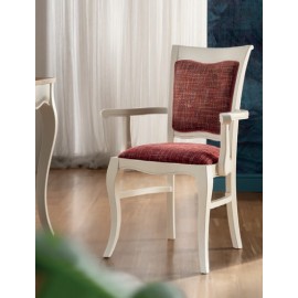 Capotavola in faggio con schienale e telaio da tappezzare