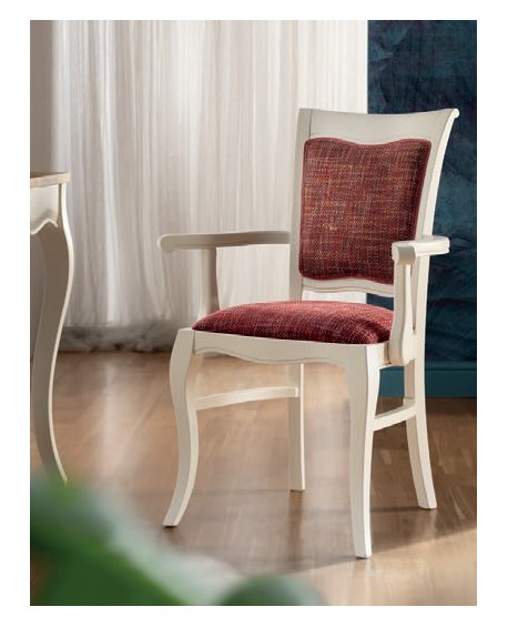 Capotavola in faggio con schienale e telaio da tappezzare