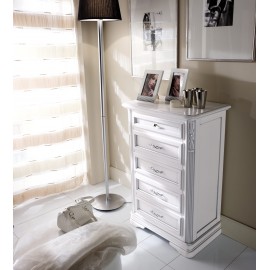 cassettiera in legno massello