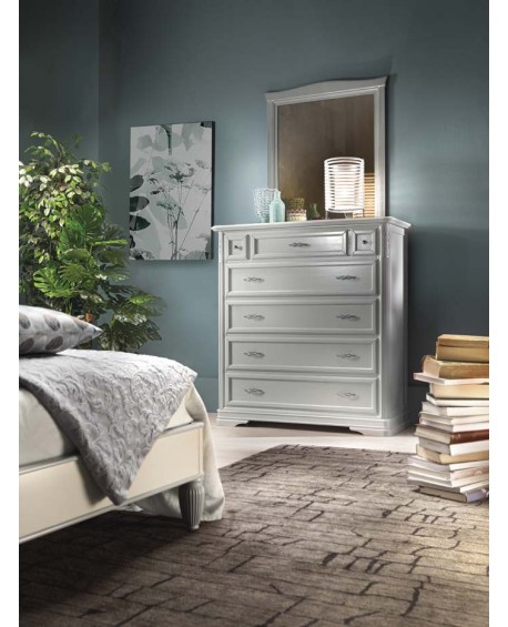 cassettiera in legno massello