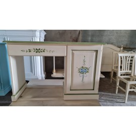 Hölzerner Schreibtisch mit POOR ART PORTAFRIGO