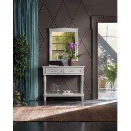 CONSOLLE INTAGLIATA IN LEGNO L 120 P 40 H 98