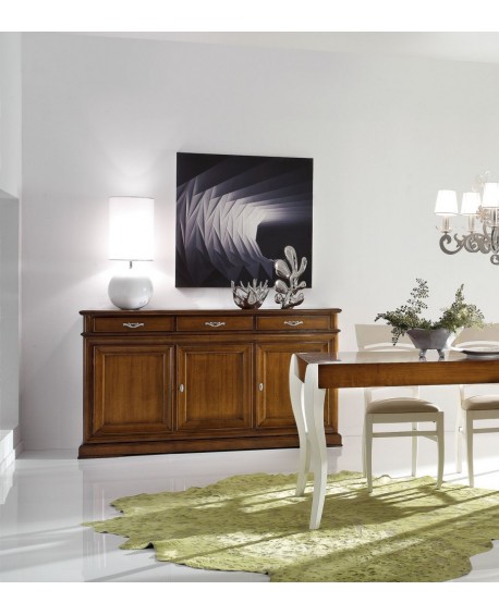 CREDENZA IN LEGNO MASSELLO VARI COLORI