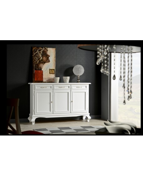 Credenza PROVENZALE 3 ante, 3 cassetti        L.154 P.42 H.102
