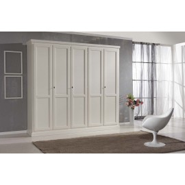 Armadio 5 ante battenti                               SENZA CASSETTIERA INTERNA