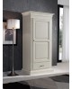 ARMADIO LEGNO MASSELLO A 1 ANTA VARI COLORI L 95 P 55 H 200