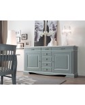 CREDENZA LEGNO MASSELLO VARI COLORI