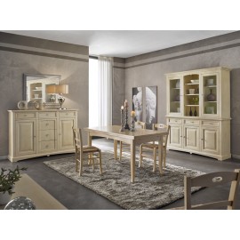 Raum voller BELIEF SCHAU TISCH 4 STüHLE GRAY Zieht -