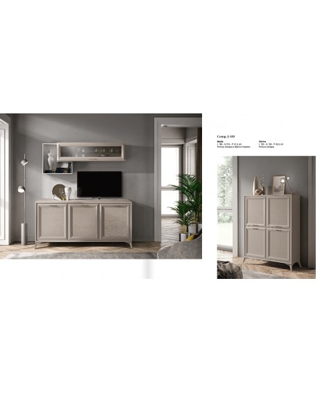 parete porta tv moderno