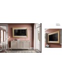 CREDENZA  con cornice moderno JAZZ VARI COLORI