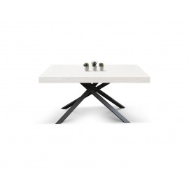 TAVOLO BASE IN METALLO PIANO IN NOBILITATO