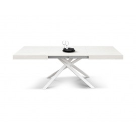 TAVOLO BASE IN METALLO PIANO IN NOBILITATO