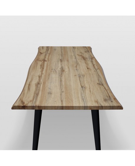 TAVOLO BASE IN METALLO PIANO IN NOBILITATO