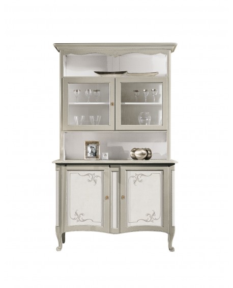 Cristalliera con porte L.140 P.54 H.220