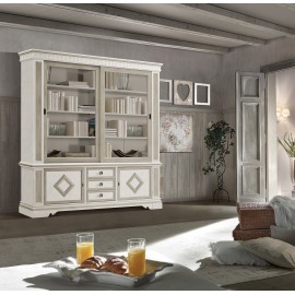 Libreria 2 ante scorrevoli                       L.210 P.44 H.221