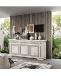 Credenza L.220 P.52 H.93 legno massello vari colori vari decori