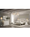 Letto Matrimoniale con testata da imbottire          L.190 P.210 H.129    MDF
