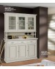 credenza vetrina in legno massello vari colori