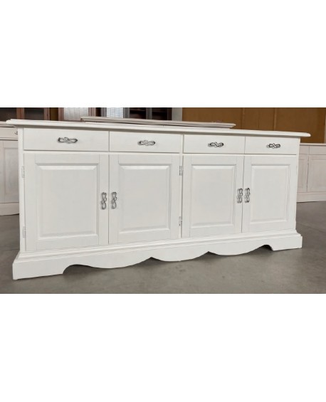 CREDENZA legno massello vari colori  L.210 H. 90 P.45