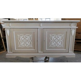 CREDENZA legno massello vari colori  L.210 H.115 P.55