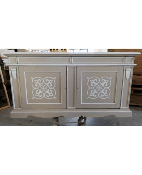 CREDENZA legno massello vari colori  L.210 H.115 P.55